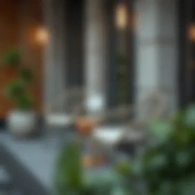 Diverse Materials for Balcony Chairs Variety of materials used in Koçtaş balcony chairs